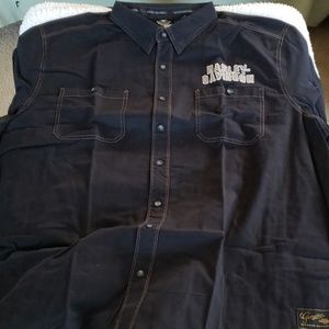 NWT Harley Davidson button up